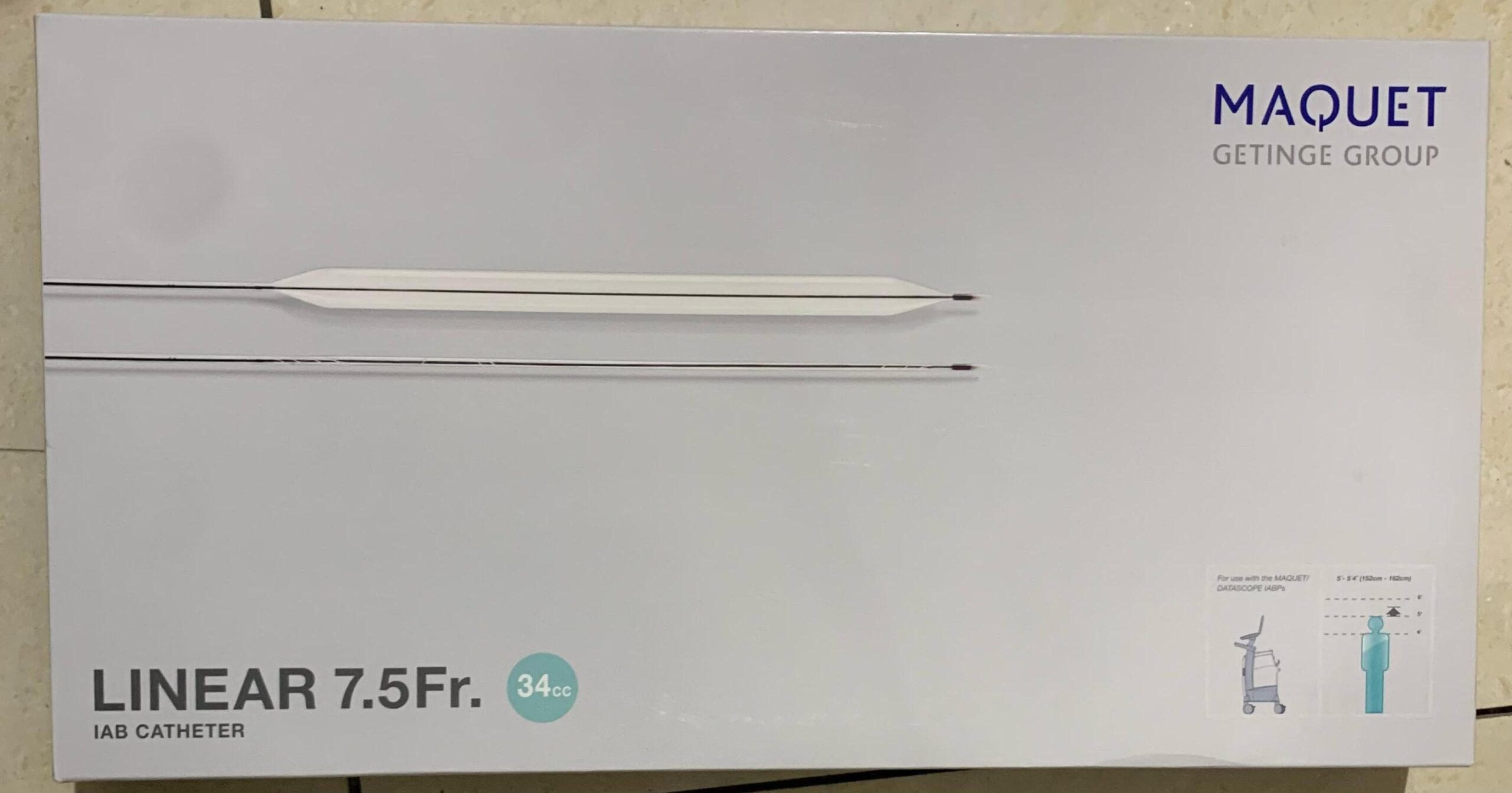 Linear IABP Balloon 7.5 Fr x 34cc / 40cc - Image 3