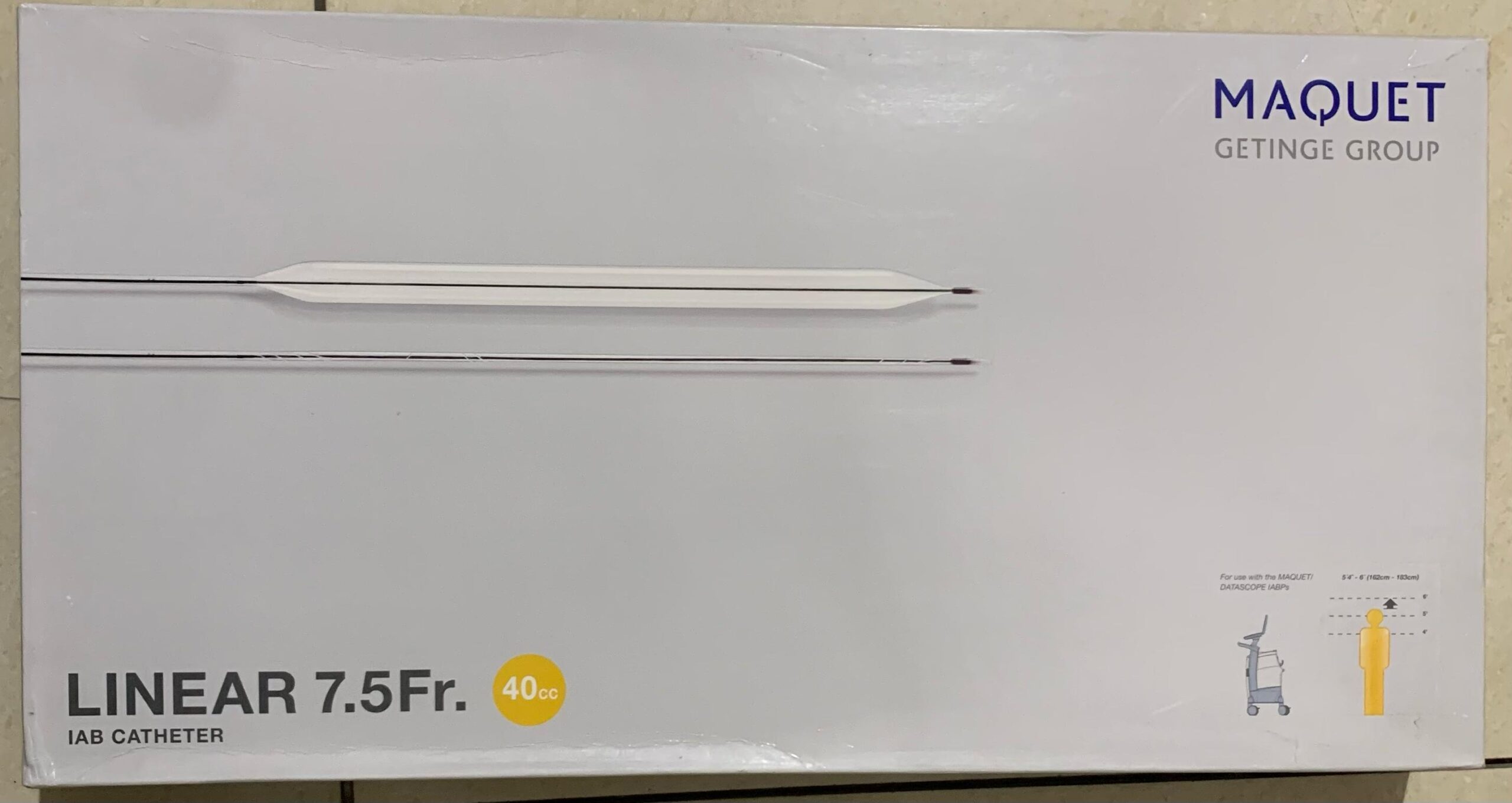 Linear IABP Balloon 7.5 Fr x 34cc / 40cc - Image 2